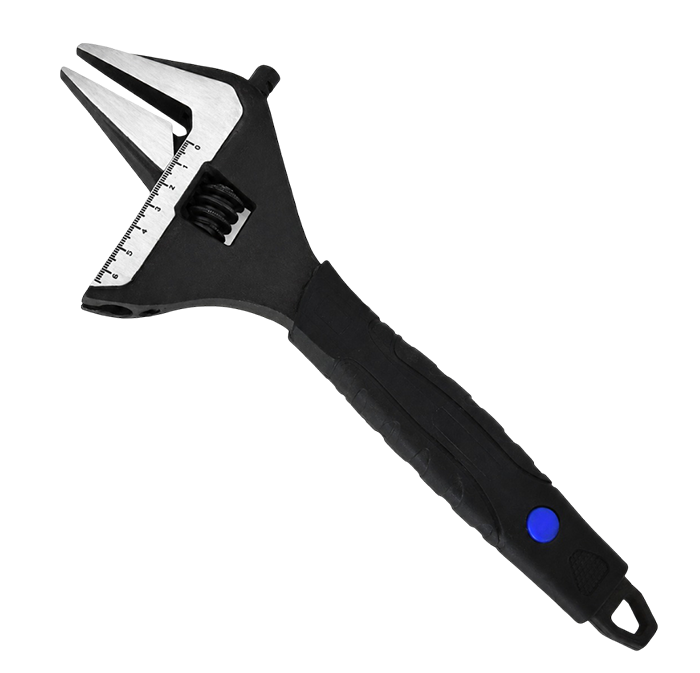 S615 Heavy Duty Adjustable Wrench XL with wide opening jaws