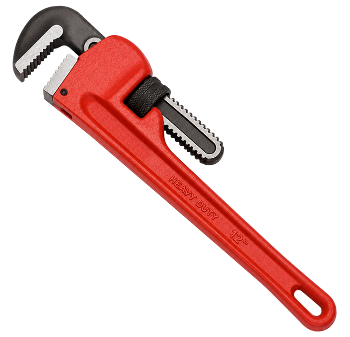 S605 Heavy Duty Pipe Wrench, Ridgid Type, SG Iron Housing
