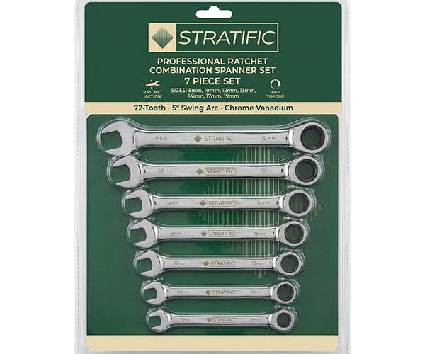 S200 Double Open-End Spanners Short Pattern