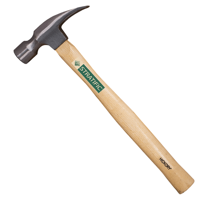 SH100 Claw Hammer with seasoned hickory wooden handle