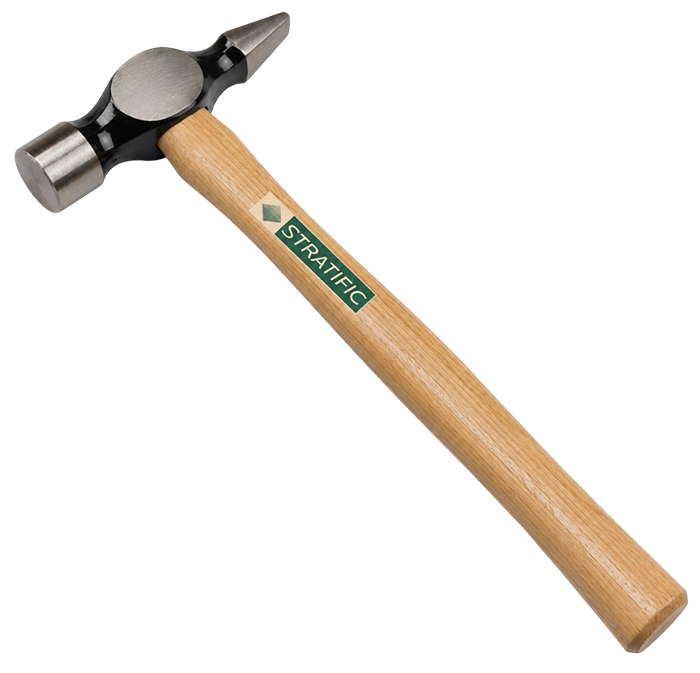 SH106 Cross-Peen Hammer with seasoned hickory wooden handle