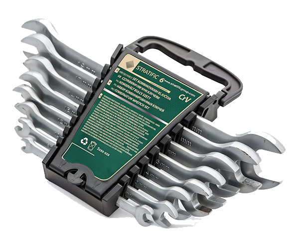 S200 Double Open-End Spanners Short Pattern