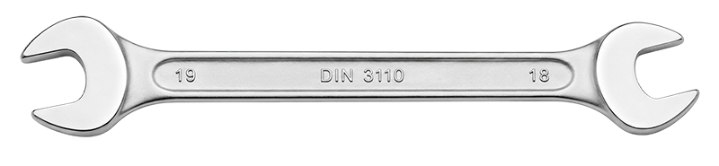 S200 Double Open-End Spanners Long Pattern/Recessed